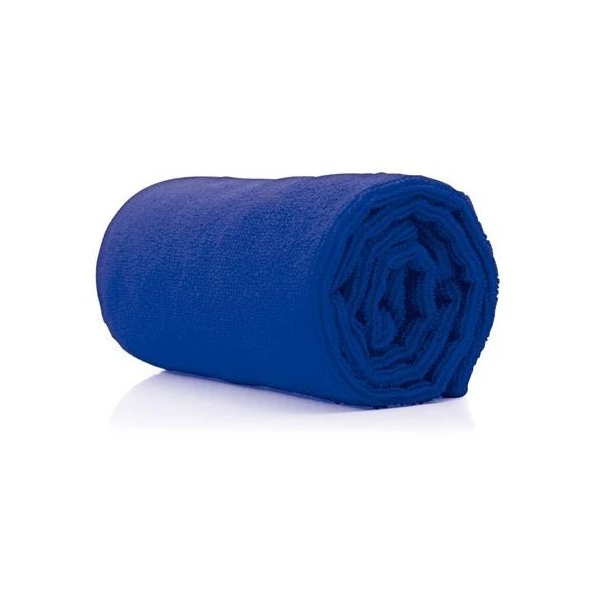 10 Serviettes Microfibres Bleues 73x40cm