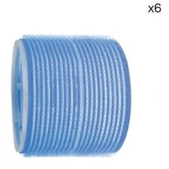 6 Rouleaux Velcro Rouges Ou Bleus Shophair 70mm