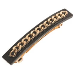 Barrette à Cheveux En Métal Dorée