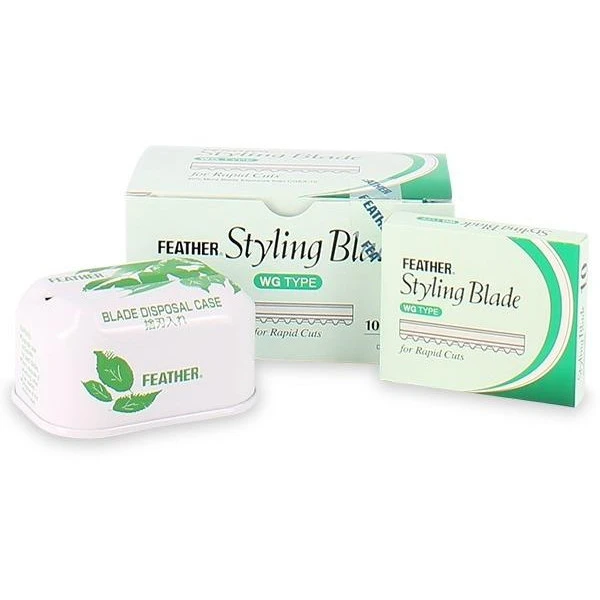 Sibel Boîte De 5 Paquets De 10 Lames Feather WG Type