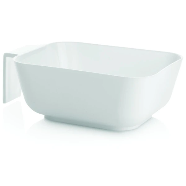 Bol De Coloration Square Bowl Blanc 14.5*11*5cm