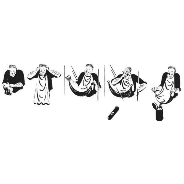 Sibel Cape Pour Barbe Noire Barburys – Image 4