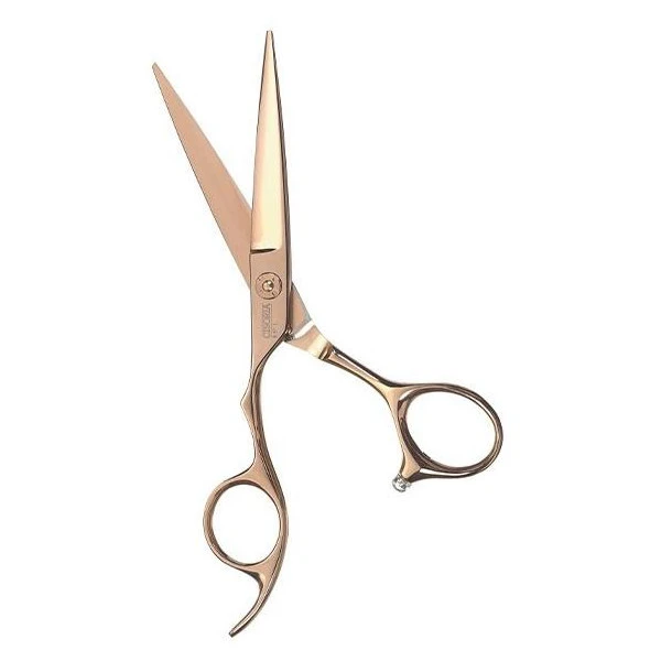 Sibel Ciseaux Droits 5,5" Gaucher Cisoria Or Rose – Image 2