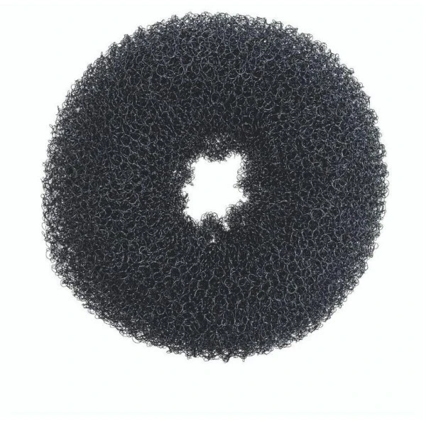 Crépon Rond Noir ø 80mm