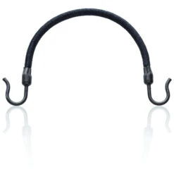 Elastiques Avec Crochet Noirs X4 Pièces