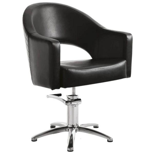 Fauteuil De Coiffure Paris Base étoile Chromée