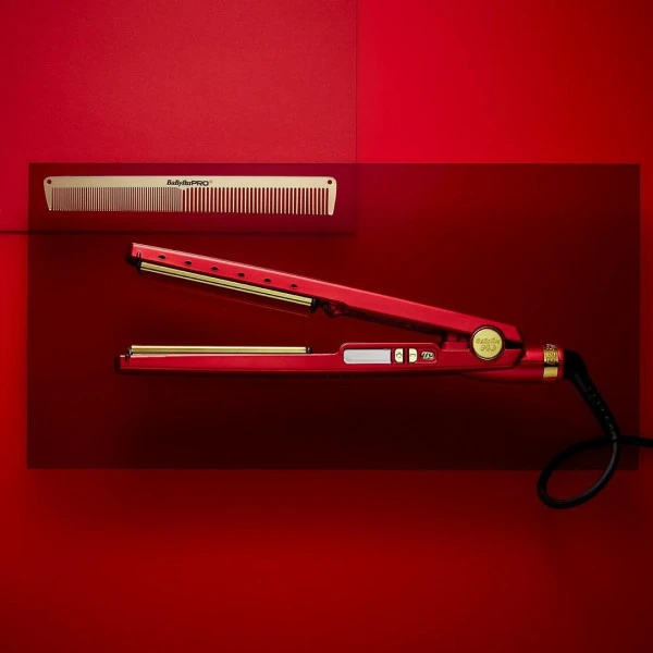 Lisseur Titanium Rouge édition Limitée Babyliss Pro – Image 2