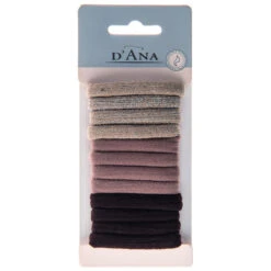 Lot De 12 élastiques Assortis Marron Stella Green