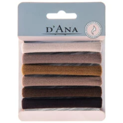 Lot De 6 élastiques Assortis Marron Stella Green