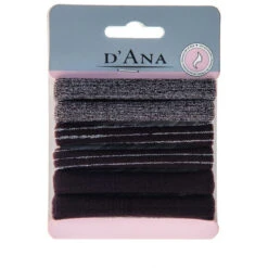 Lot De 6 élastiques Marron, Pailletés Et Mixtes Stella Green