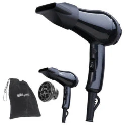 Mini Sèche Cheveux Promex Compact 1050 W Noir