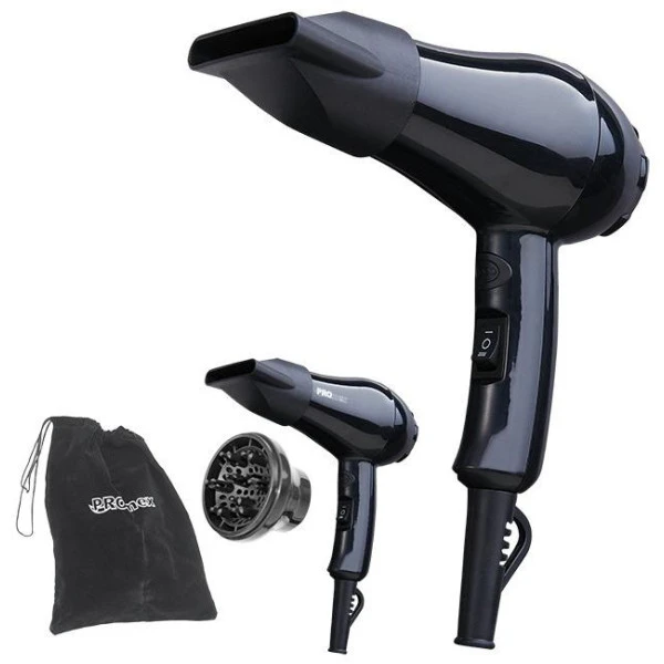 Mini Sèche Cheveux Promex Compact 1050 W Noir