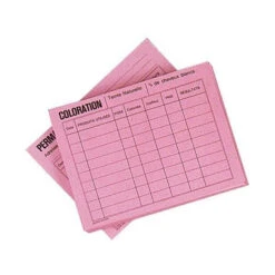 Sibel Paquet De 50 Fiches Techniques Rose