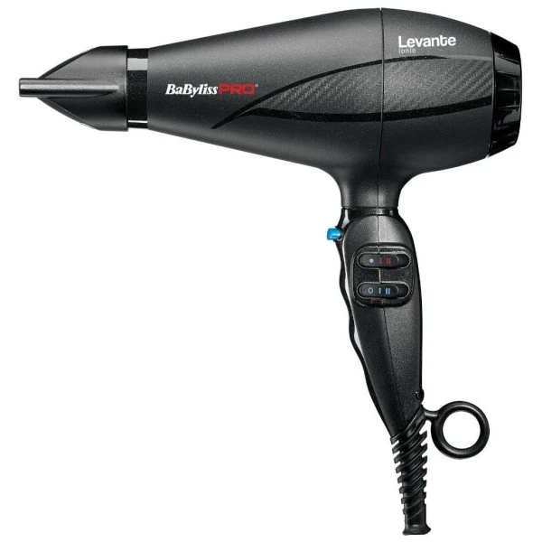 Sèche-cheveux BaByliss Pro Levante Ionic 2100W Noir