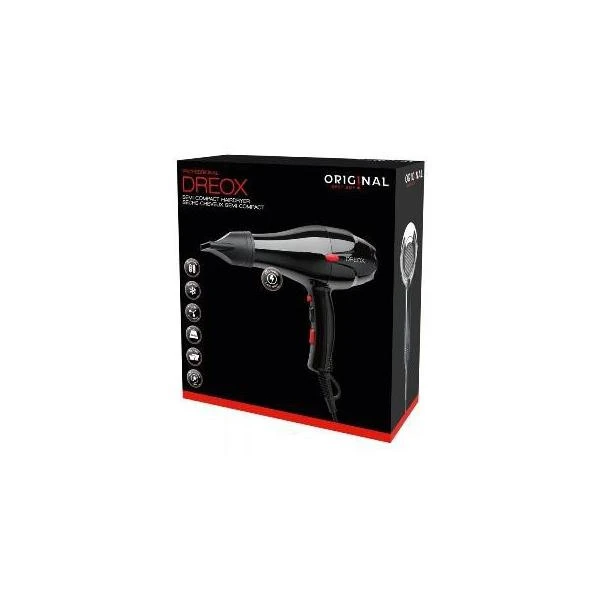 Sibel Sèche Cheveux Dréox Noir Semi-Compact 2000 Watts – Image 3