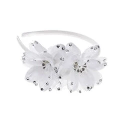 Serre Tête Mariage Blanc